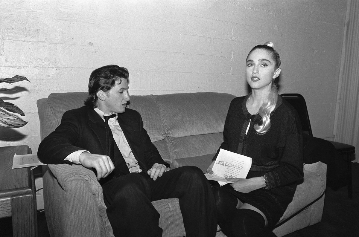 Z Seanem Pennem w 1987 roku