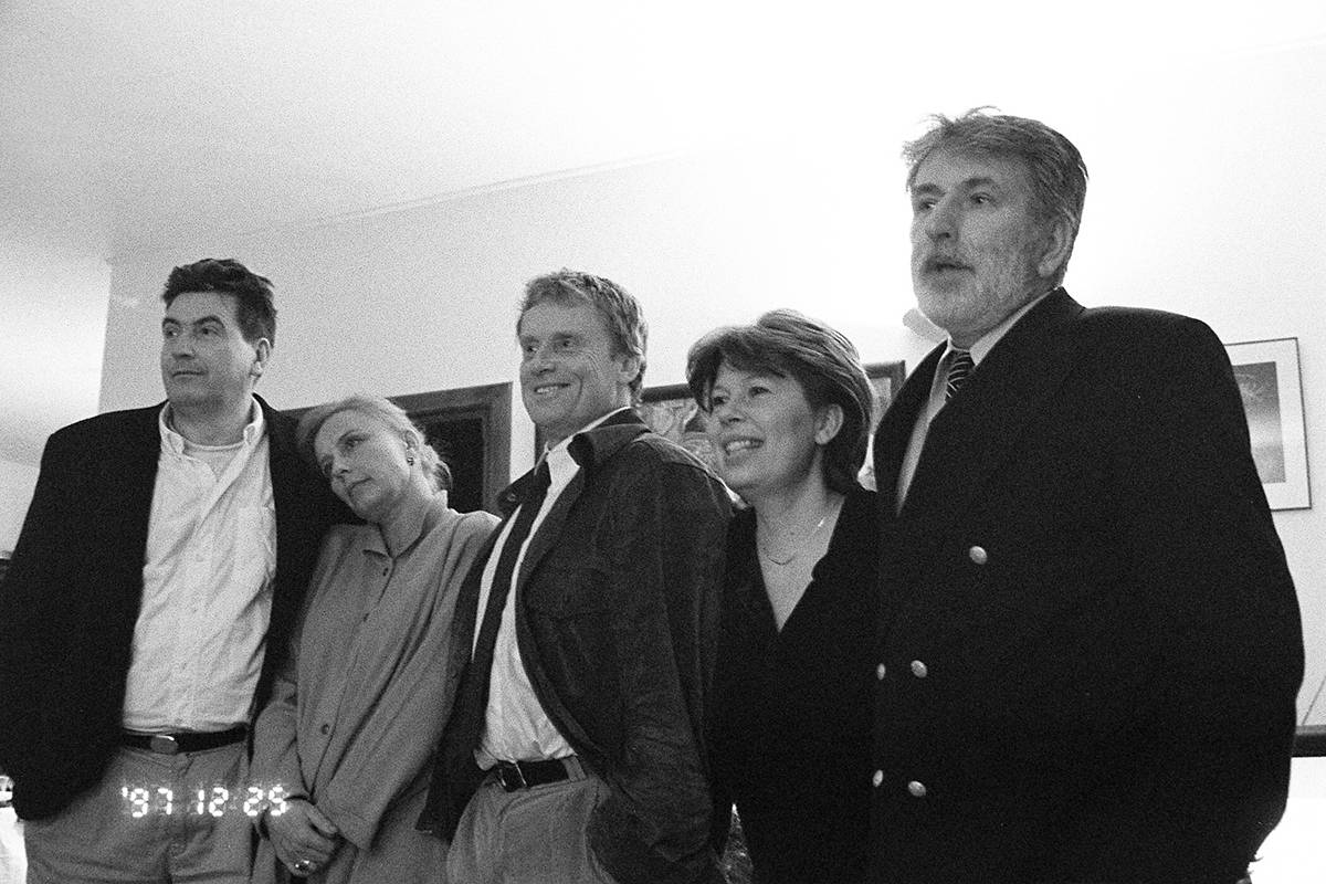 Od lewej: Andrzej Przeradzki, Krystyna Janda, Daniel Olbrychski, Zuzanna Łapicka i Edward Kłosiński