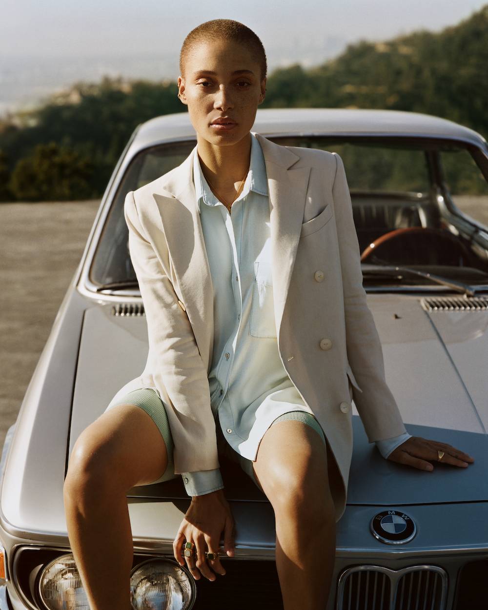 Adwoa Aboah (Fot. materiały prasowe Mango) 