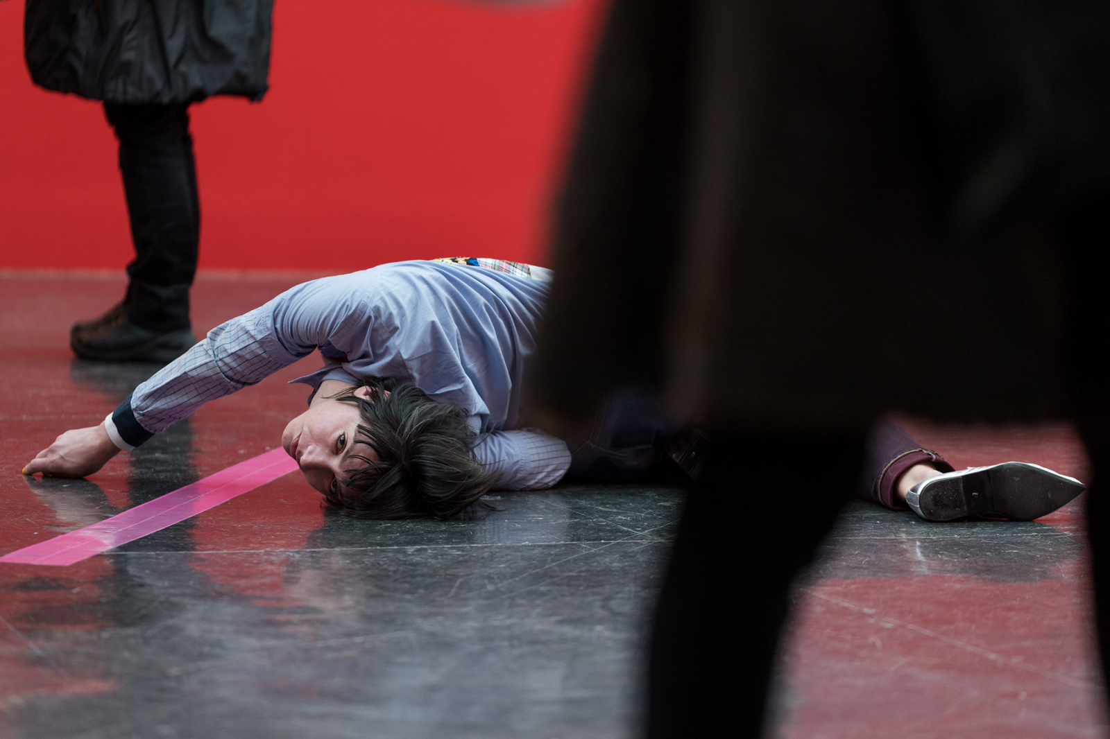 MariaHassabi, STAGING solo undressed 2017, Oslo (Fot. Materiały prasowe)