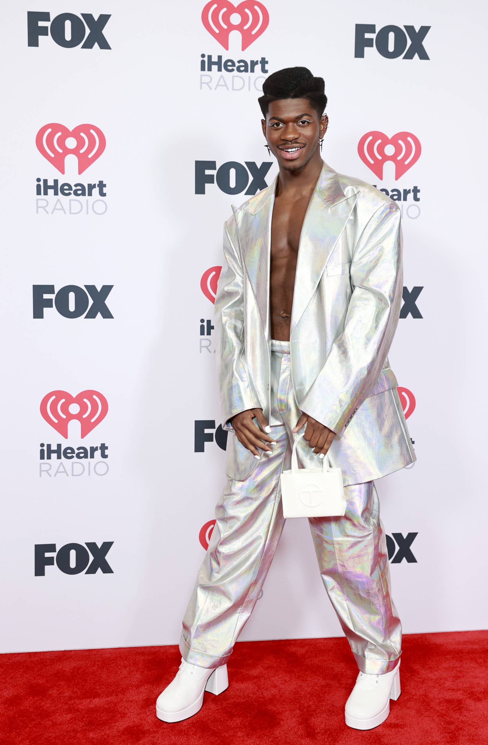 Lil Nas X w projekcie Telfar (Fot. Getty Images)