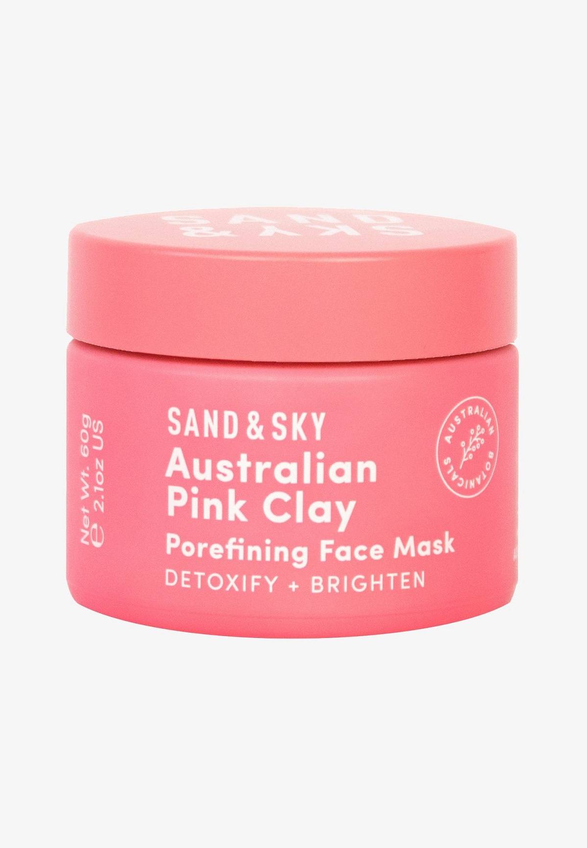 Maskaz australijską różową glinką, Sand & Sky