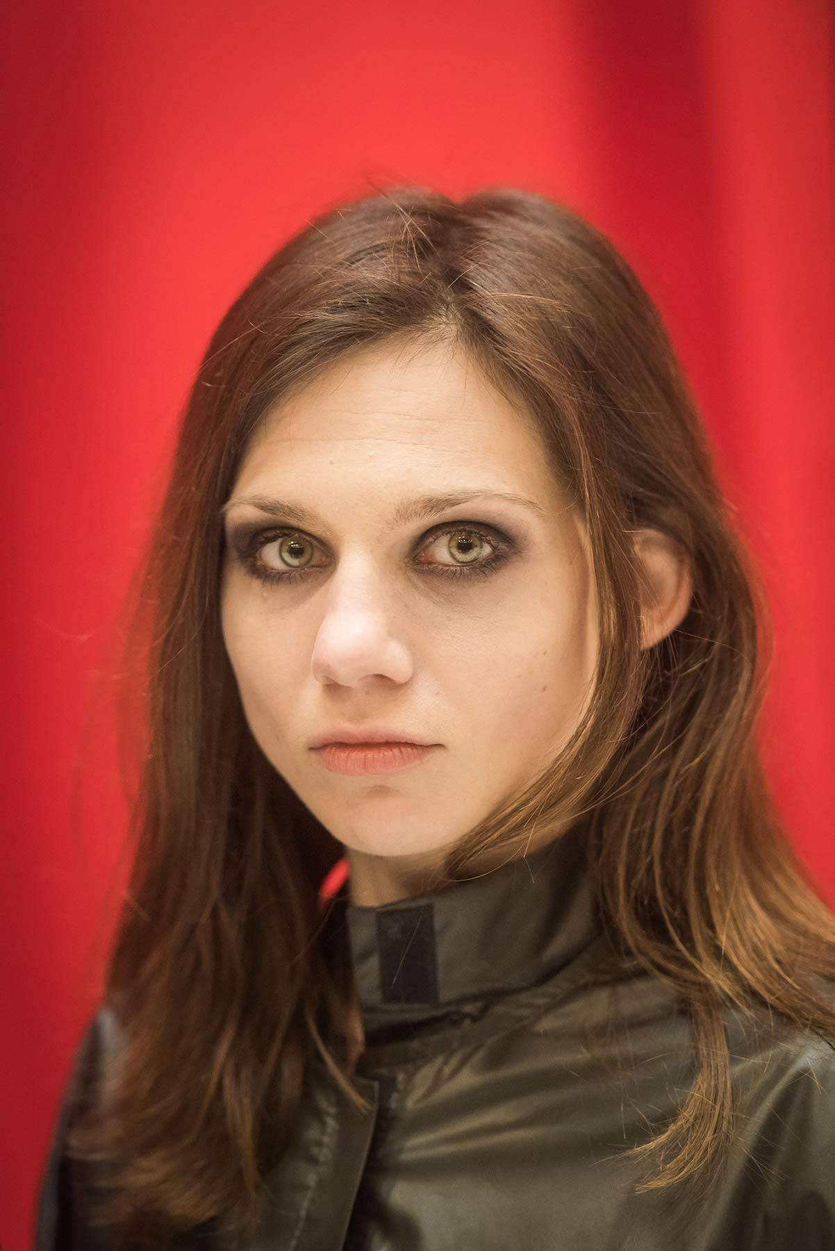 Malgorzata Gorol, Nowy Teatr próba sztuki „Matka Joanna od Aniolow w reż. Jana Klaty (Jacek Dominski/REPORTER)