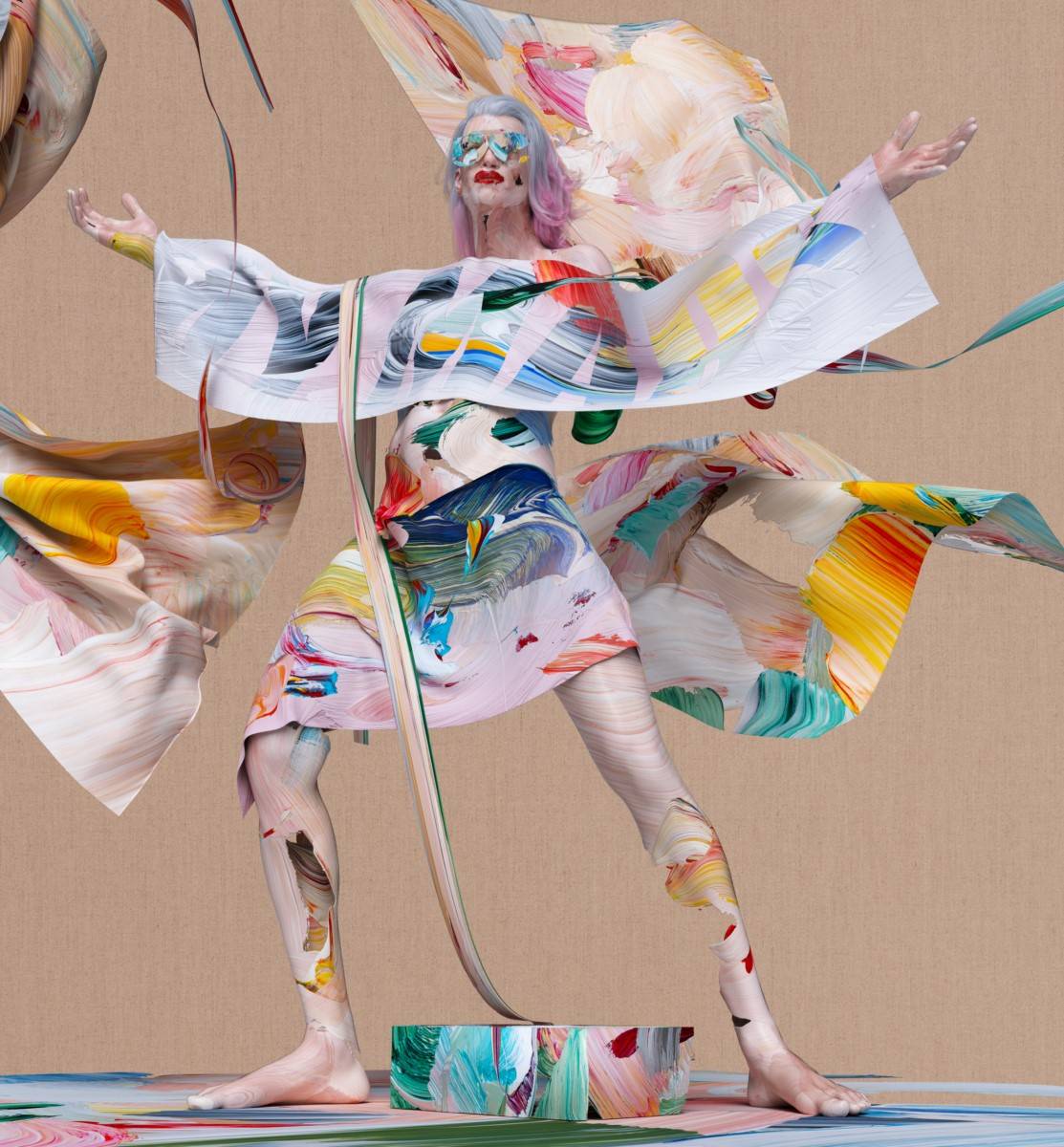 Matthew Stone, kampania Gentle Monster, 2020 (Fot. Dzięki uprzejmości artysty, Choi&Lager Cologne/Seoul, Gentle Monster)