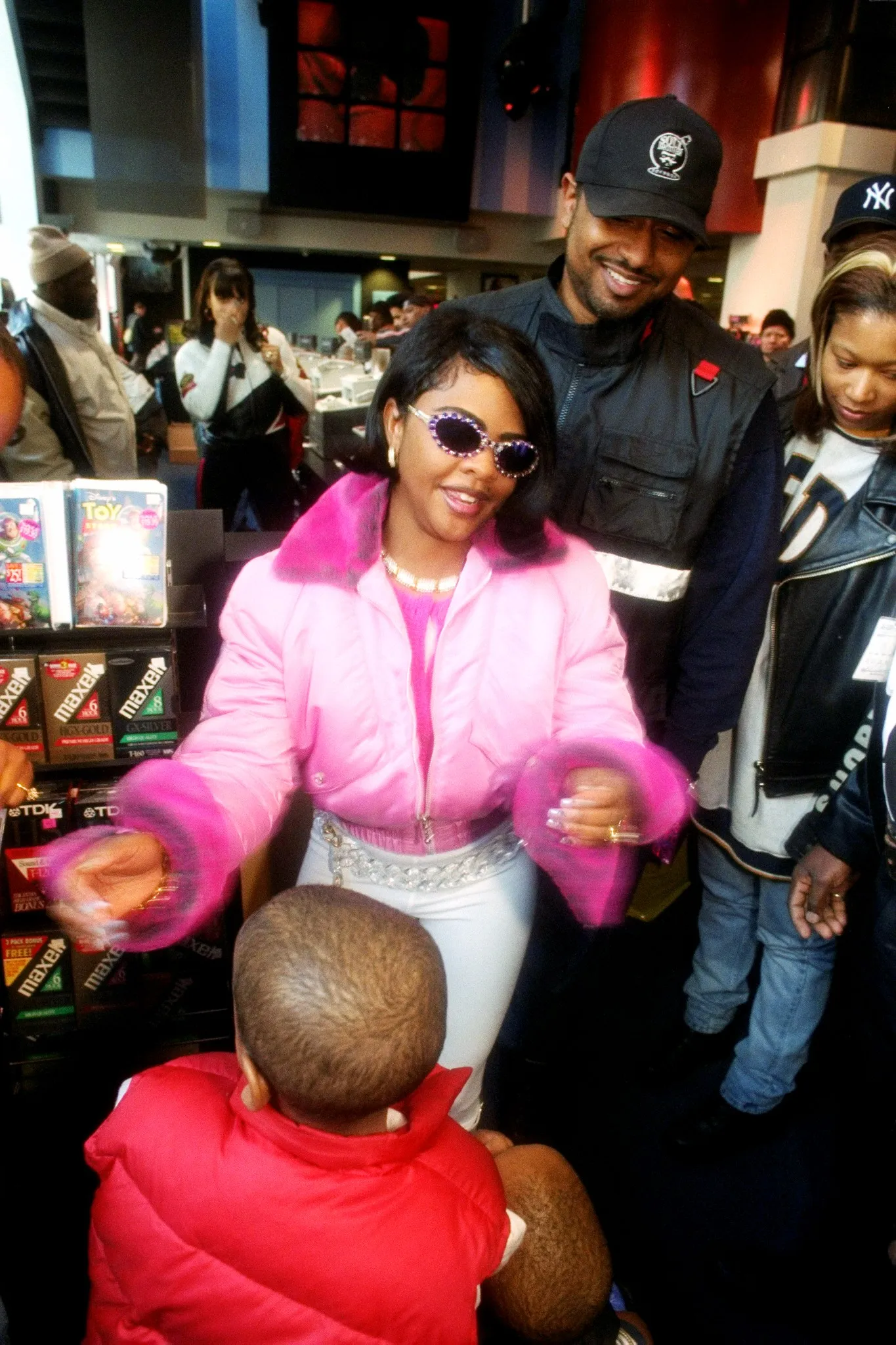 Lil Kim w 1996 r. /(Fot. Getty Images)