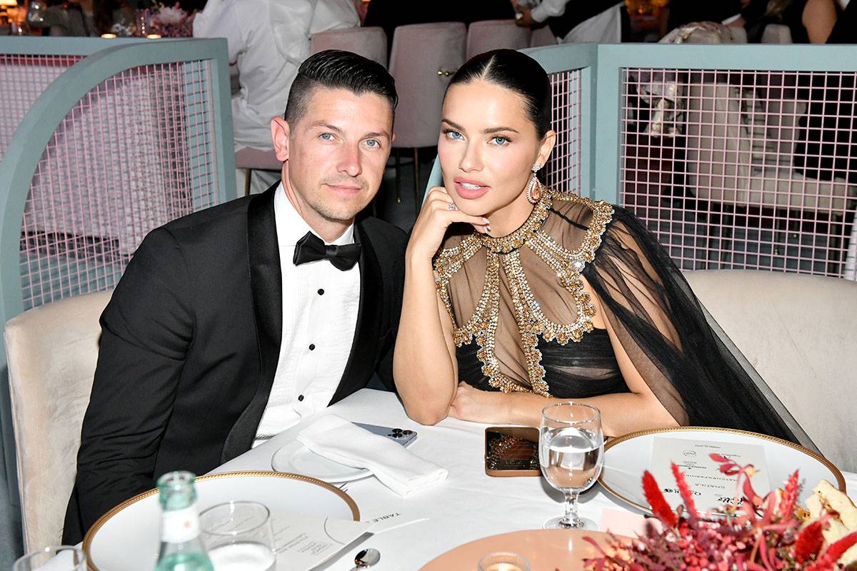 Andre Lemmers i Adriana Lima (Fot. Getty Images)