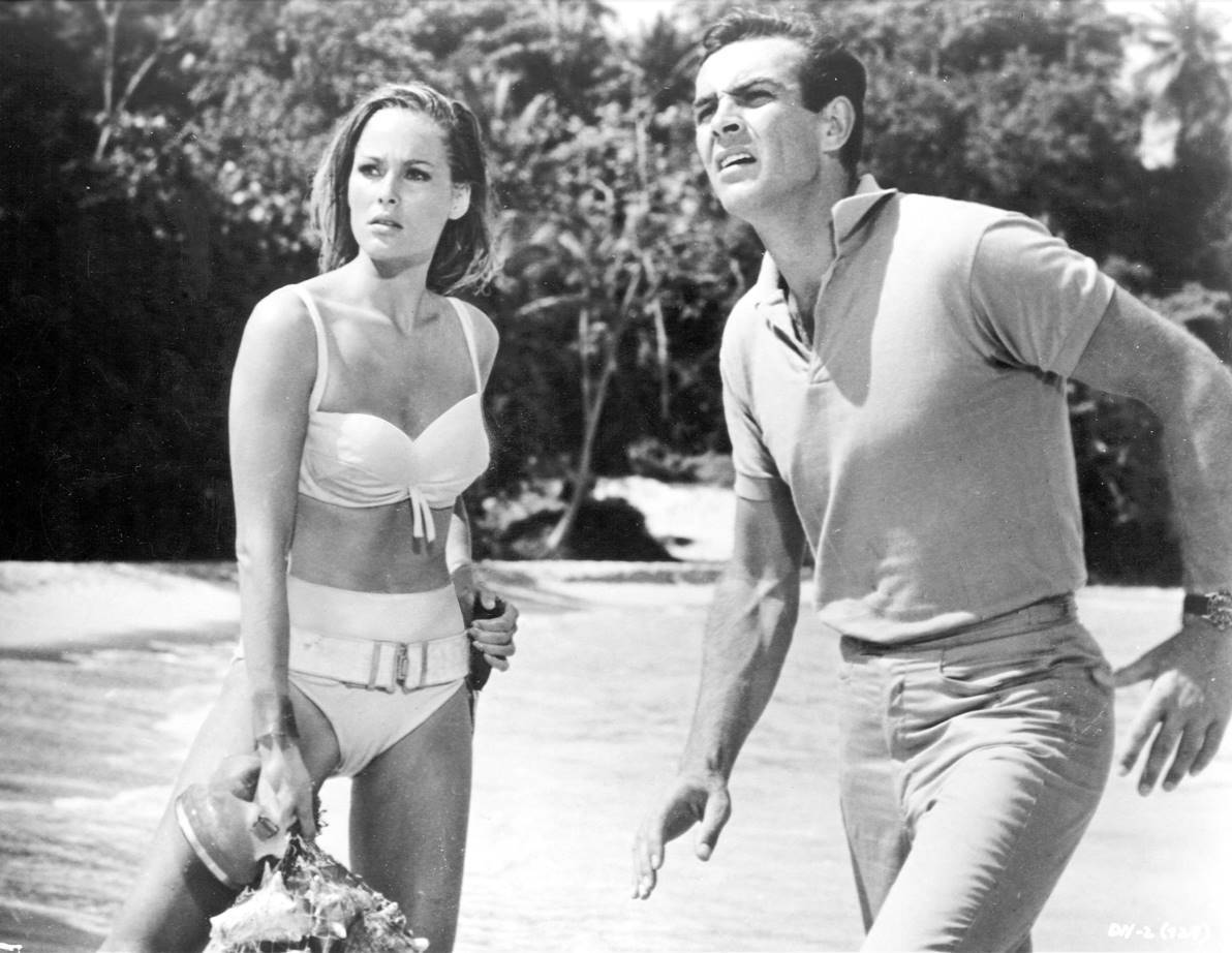 Ursula Andress i Sean Connery / (fot. Getty Images)
