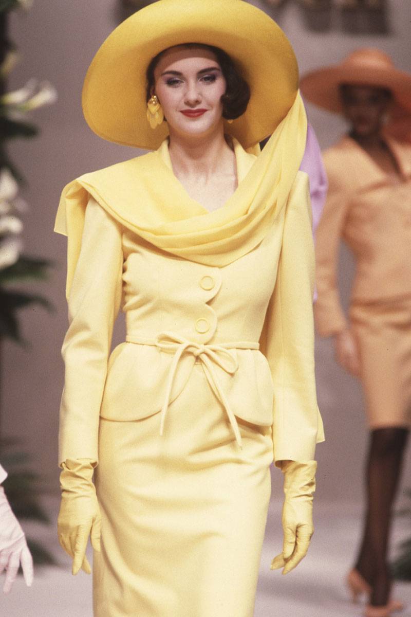 Carven wiosna-lato 1990 (Fot. Getty Images)