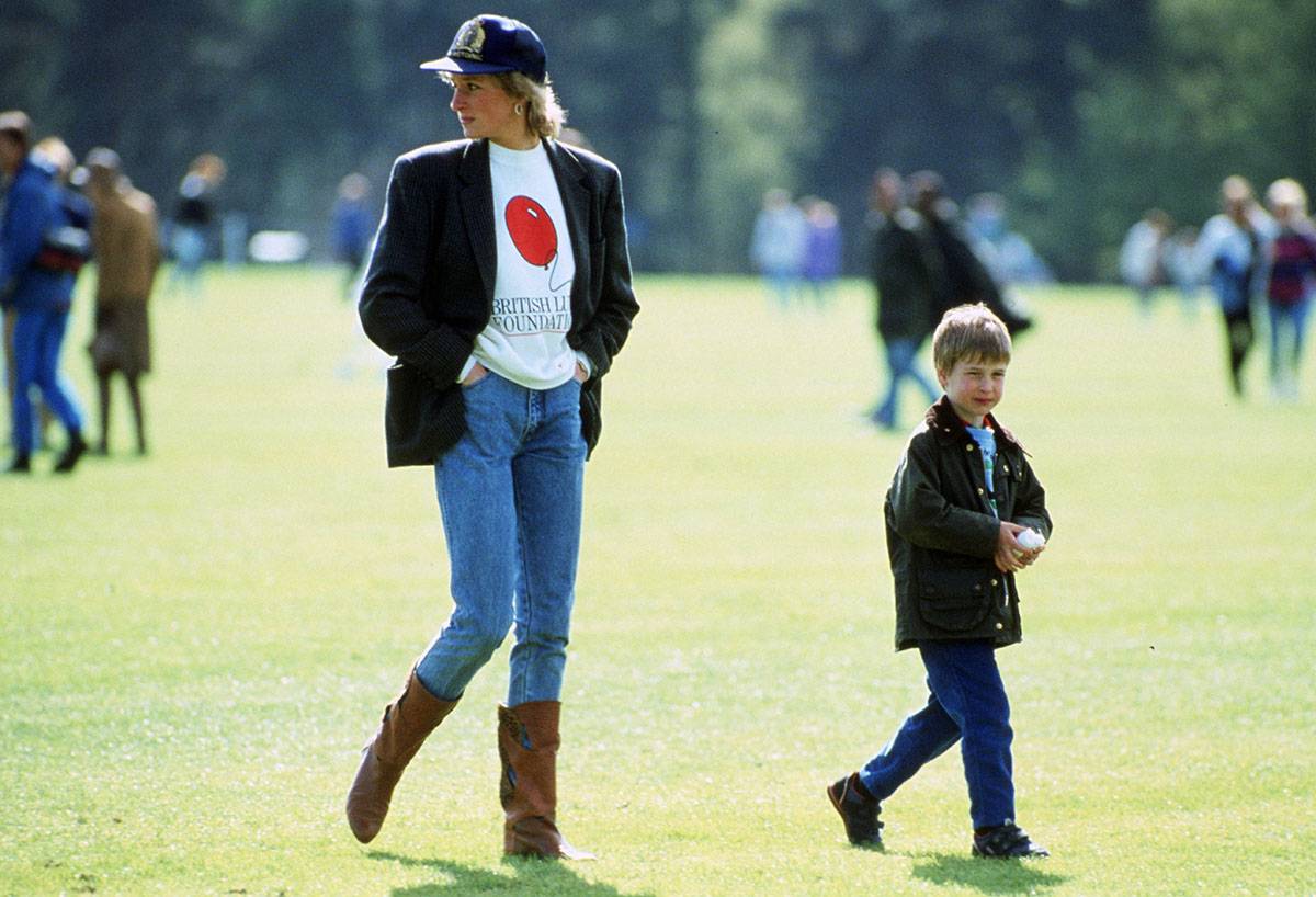 Lady Diana i książę Harry (Fot. Getty Images)