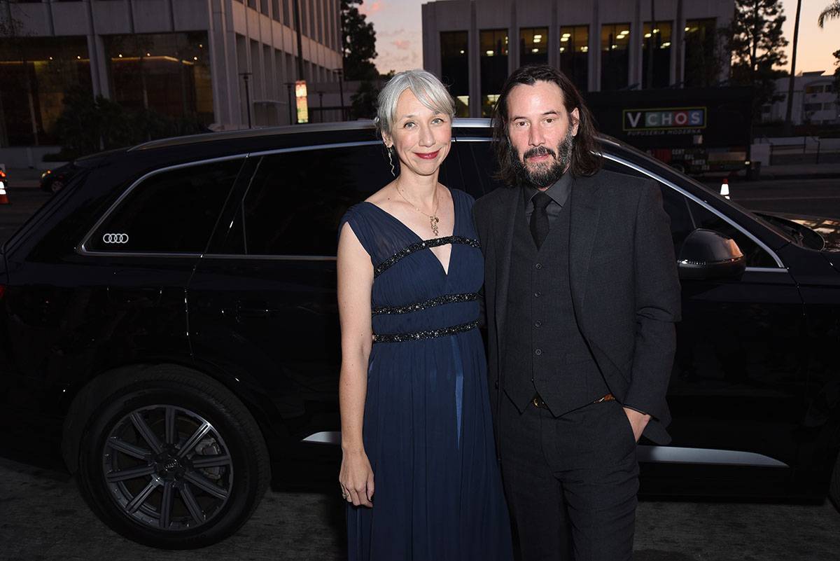 Keanu Reeves i Alexandra Grant (Fot. Getty Images)