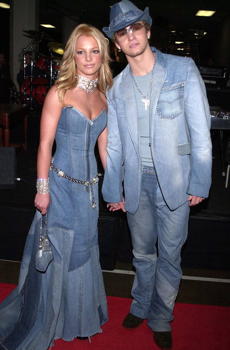 Britney Spears i Justin Timberlake na rozdaniu nagród Grammy (Fot. Getty Images)