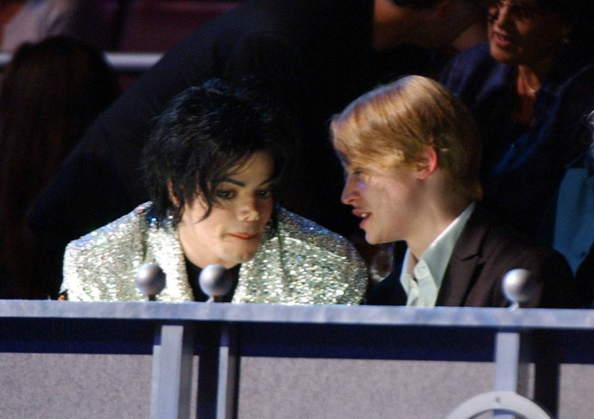 Macaulay Culkin i Michael Jackson (Fot. Getty Images)