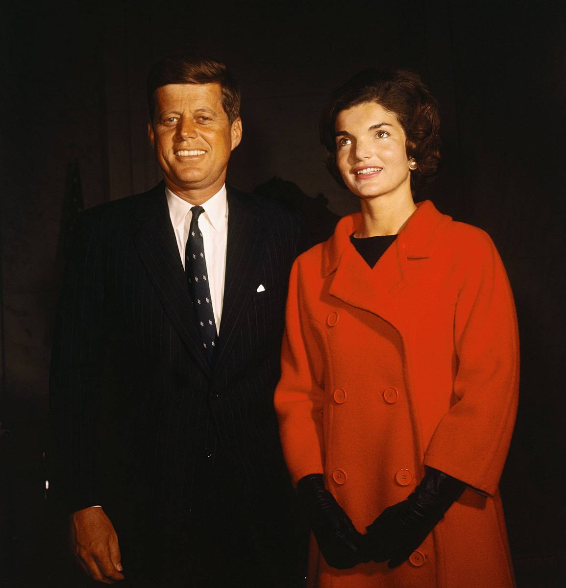 John F. Kennedy i Jackie Kennedy (Fot. Getty Images)
