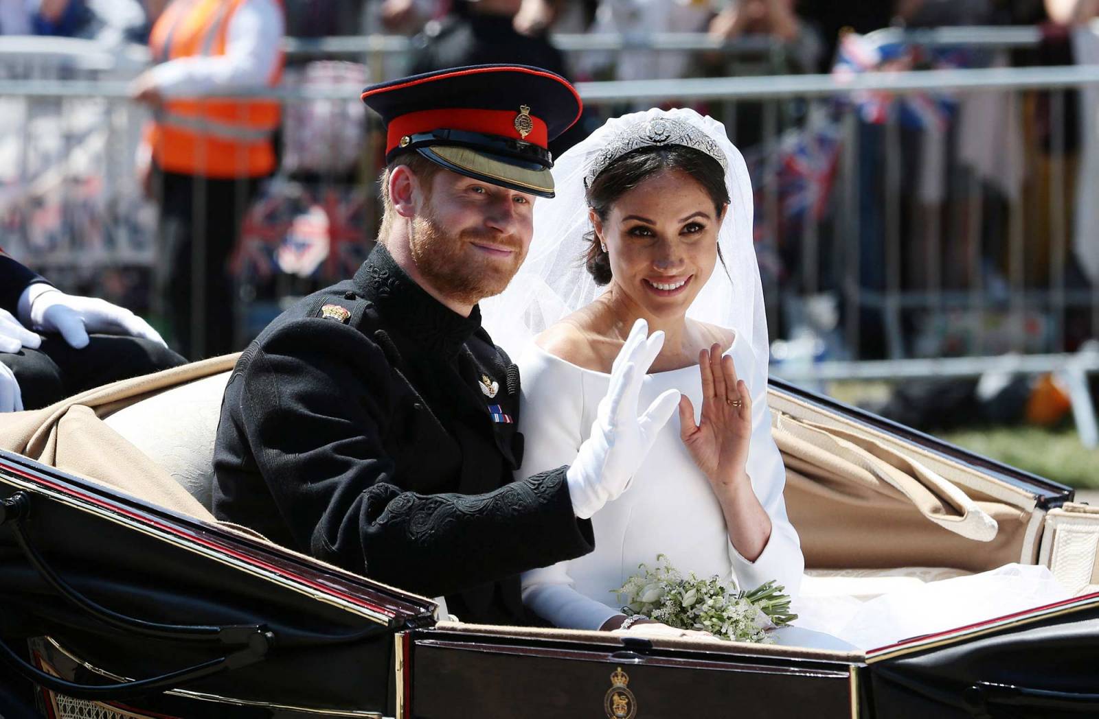  Książe Harry i. Meghan Markle  (Fot. Aaron Chown - WPA Pool/Getty Images)