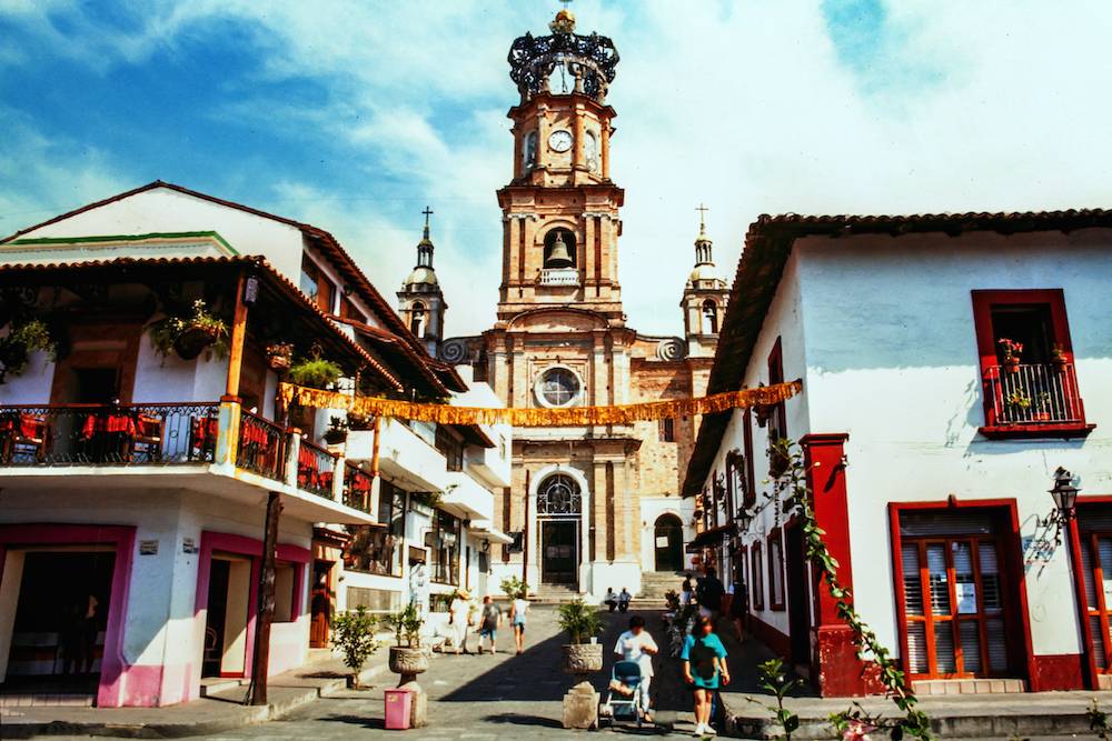 Meksykańskie miasteczka mienią się kolorami (Fot. Getty Images)