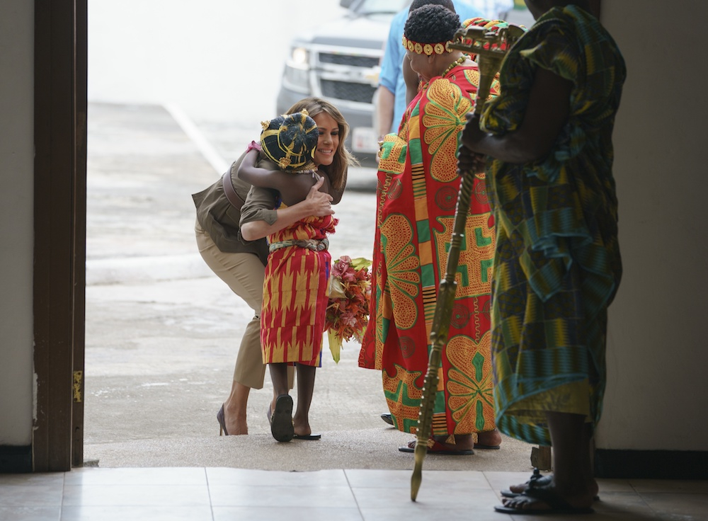 Pierwsza Dama w Cape Coast (Fot. East News)