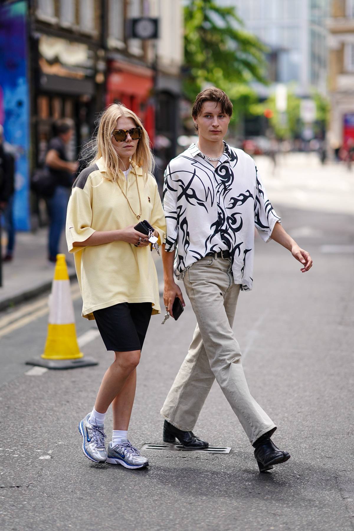 Street style podczas tygodnia mody męskiej w Londynie