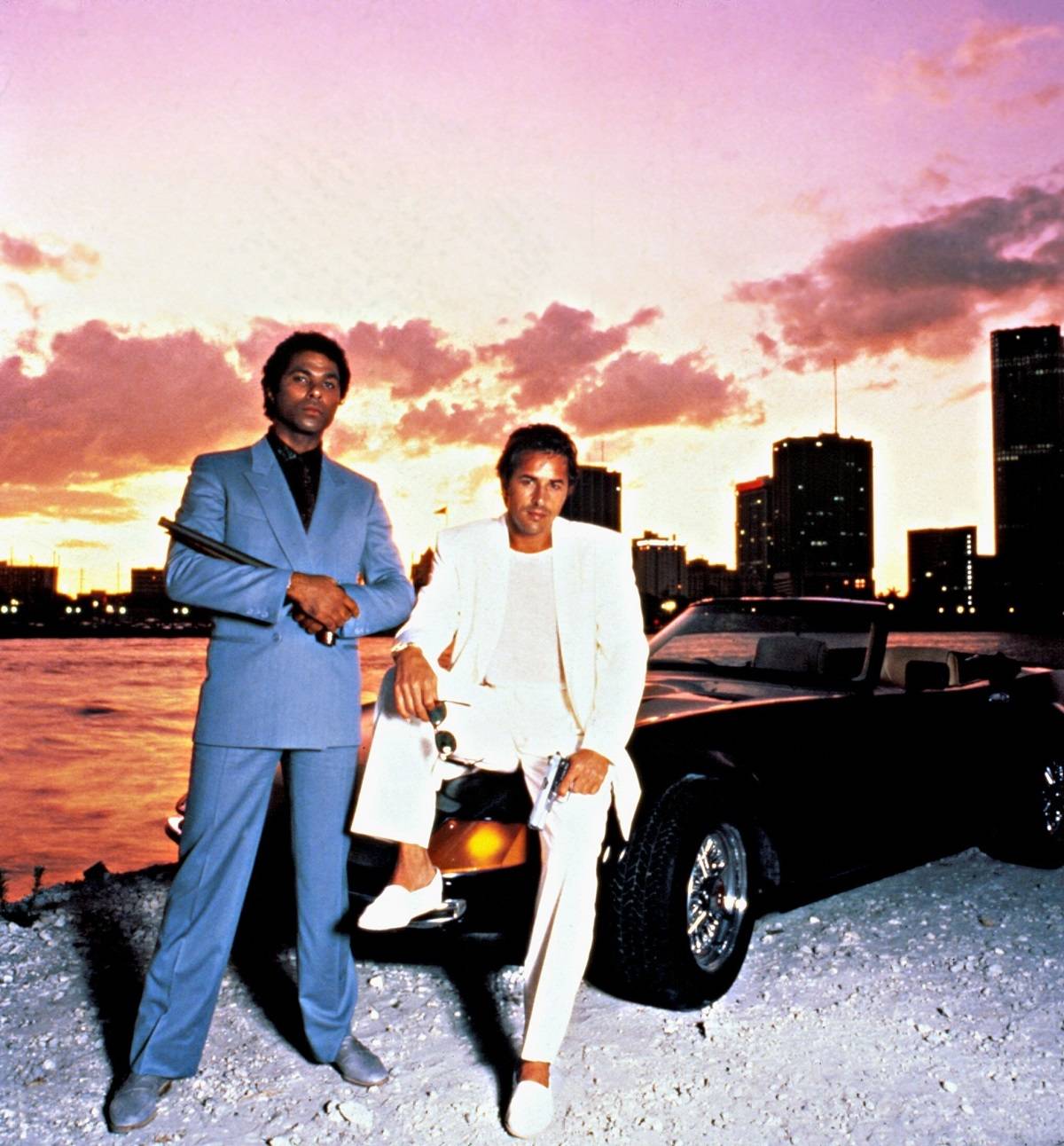Kadr z serialu Miami Vice