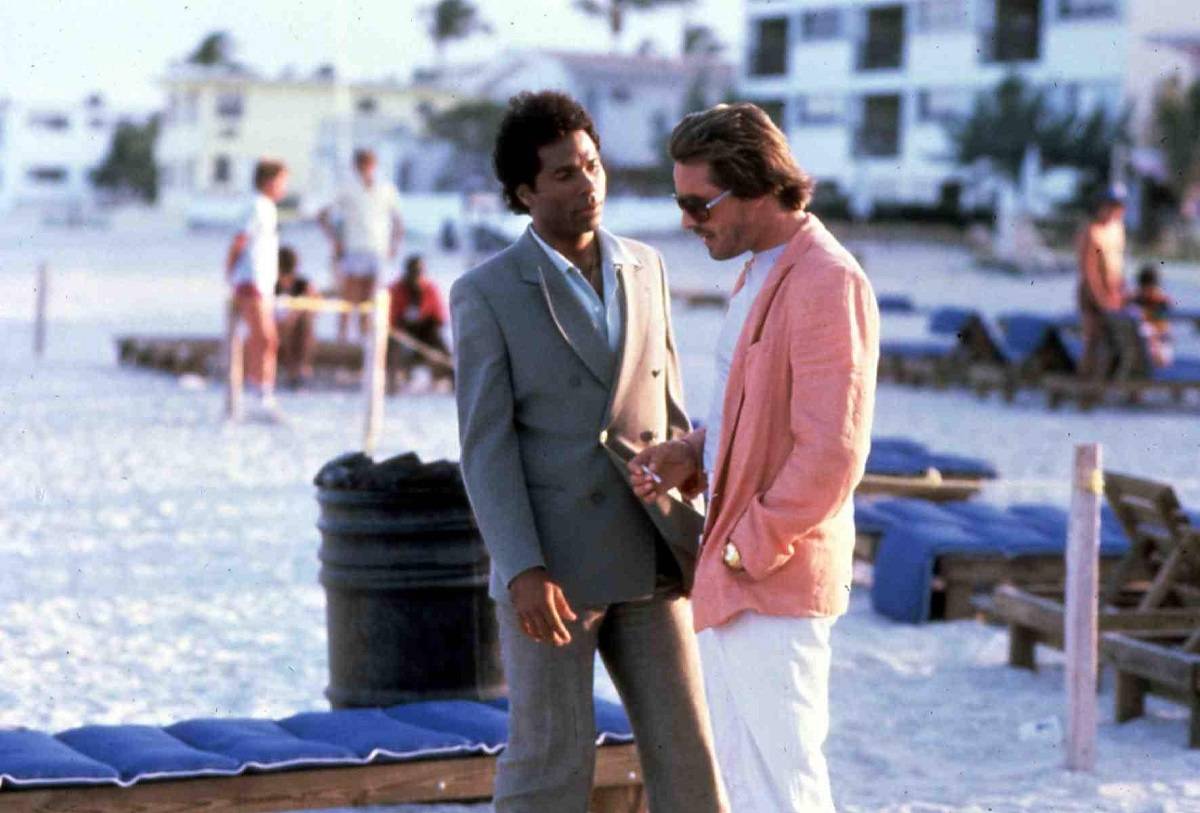 Kadr z serialu Miami Vice