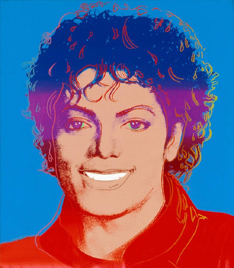 Michael Jackson, Andy Warhol