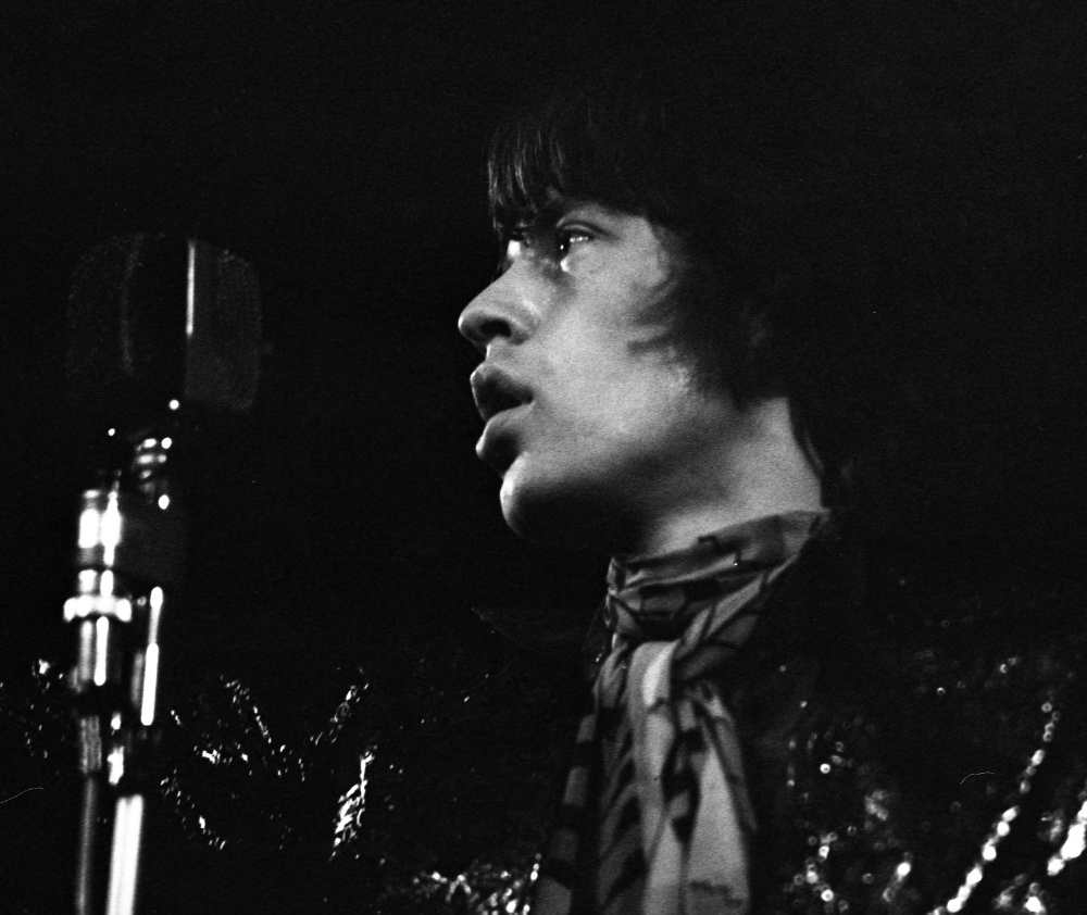 Mick Jagger w Sali kongresowej, 13.04.1967, Fot. Wojciech Druszcz / Ośrodek KARTA