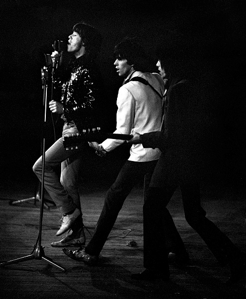 The Rolling Stones w Sali kongresowej, 13.04.1967, Fot. Wojciech Druszcz / Ośrodek KARTA