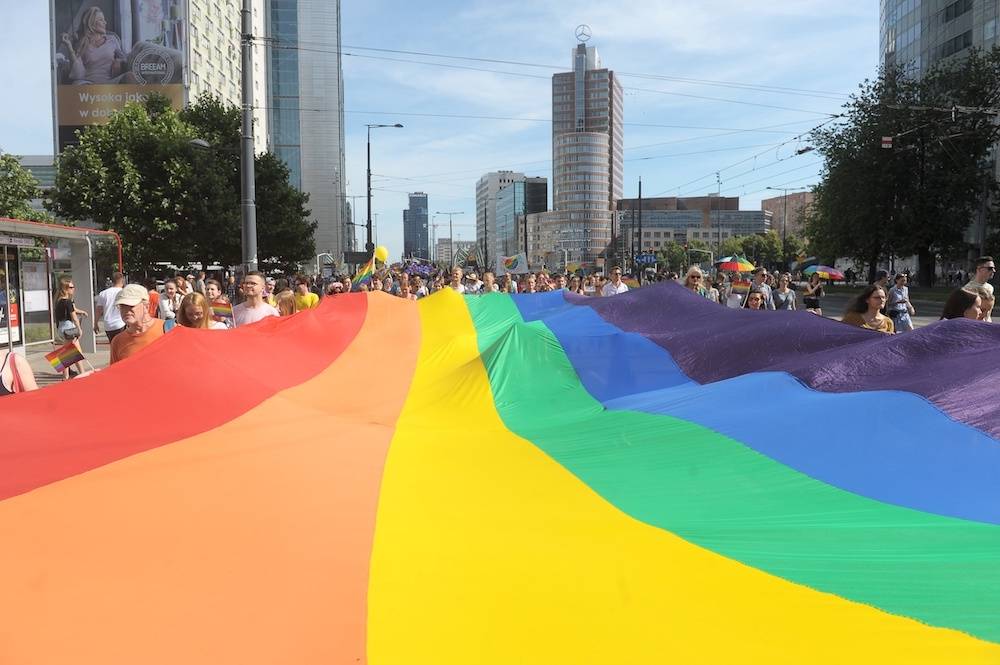 Parada Równości w Warszawie (Fot. Jan BIELECKI/East News)