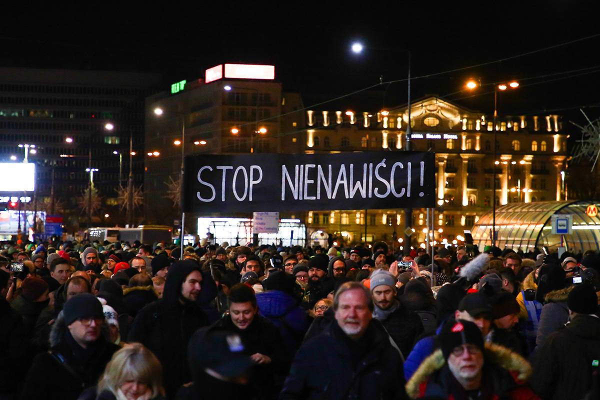 Marsz Stop Nienawiści w Warszawie