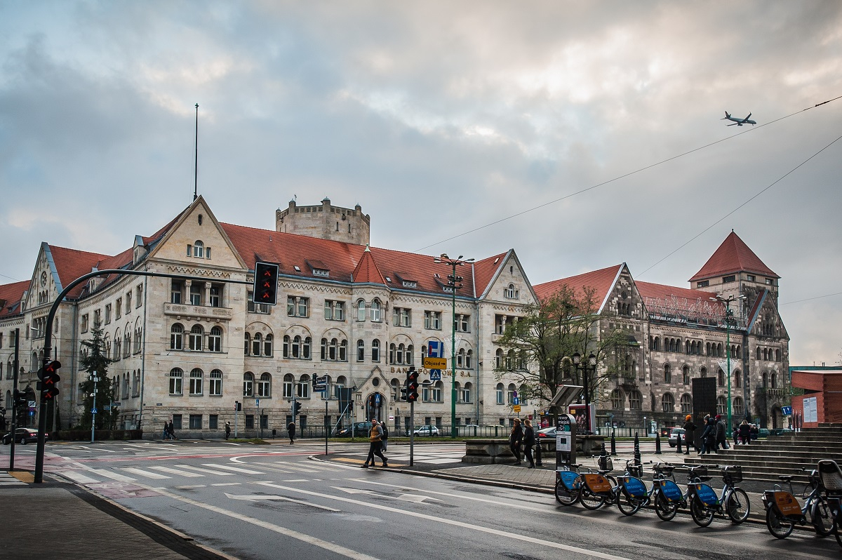 Bank Pocztowy przy ulicy świętego Marcina w Poznaniu