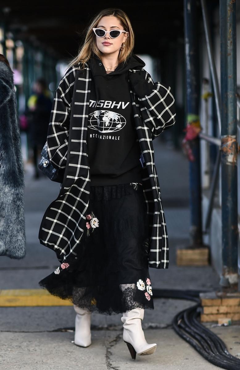 Bluza MISBHV na ulicach Nowego Jorku podczas tygodnia mody jesień-zima 2018/19