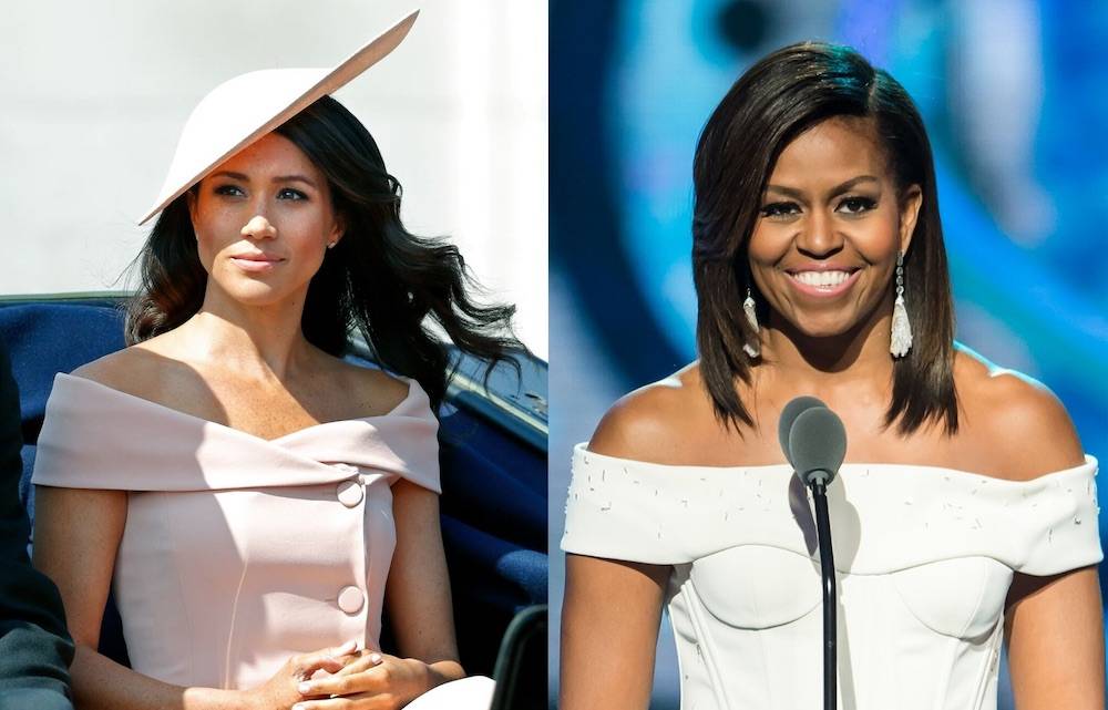 Meghan Markle i Michelle Obama (Fot. Getty Images)