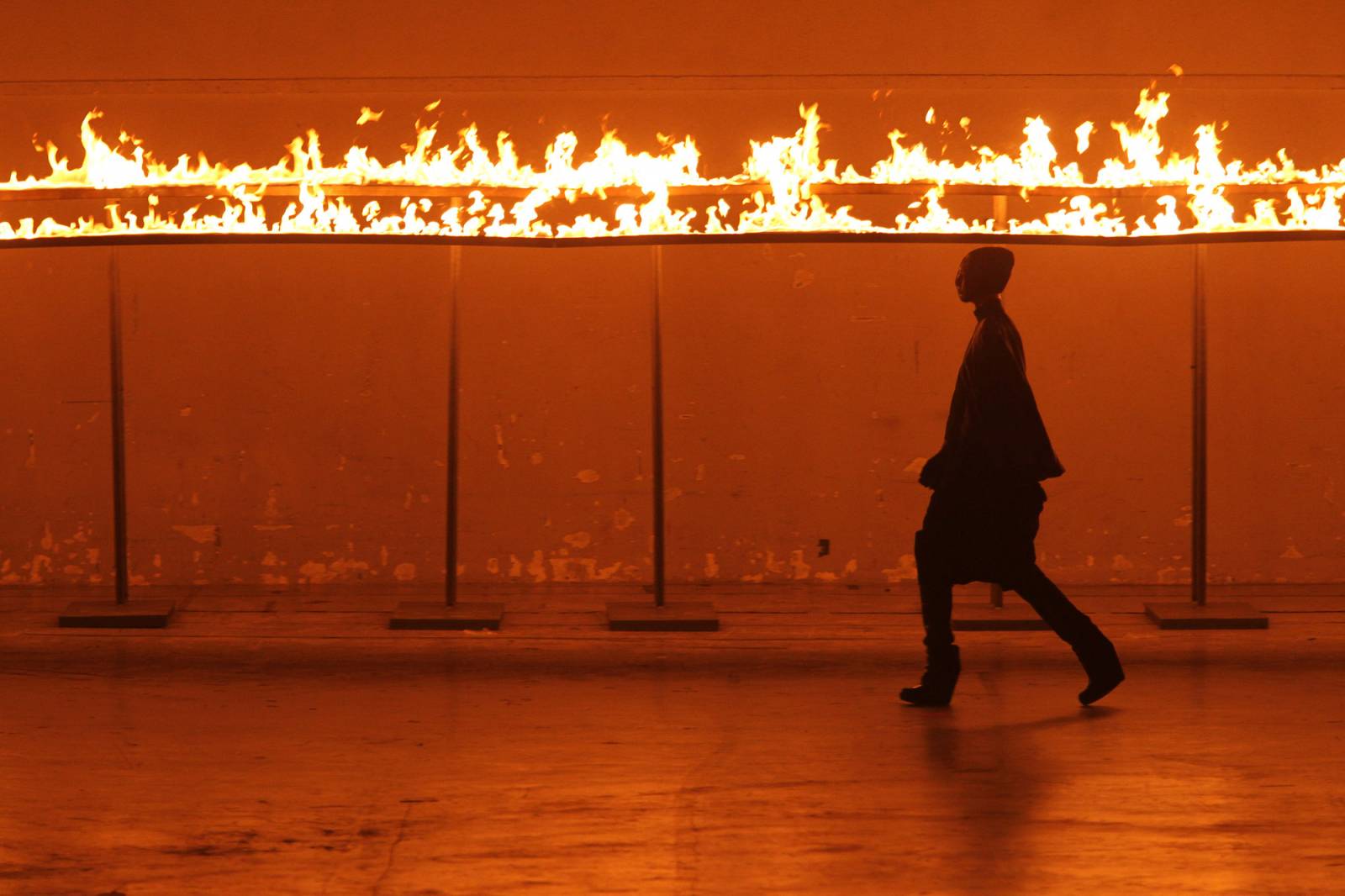 Rick Owens jesień-zima 2012-2013 (Fot. Antonio de Moraes Barros Filho/WireImage)