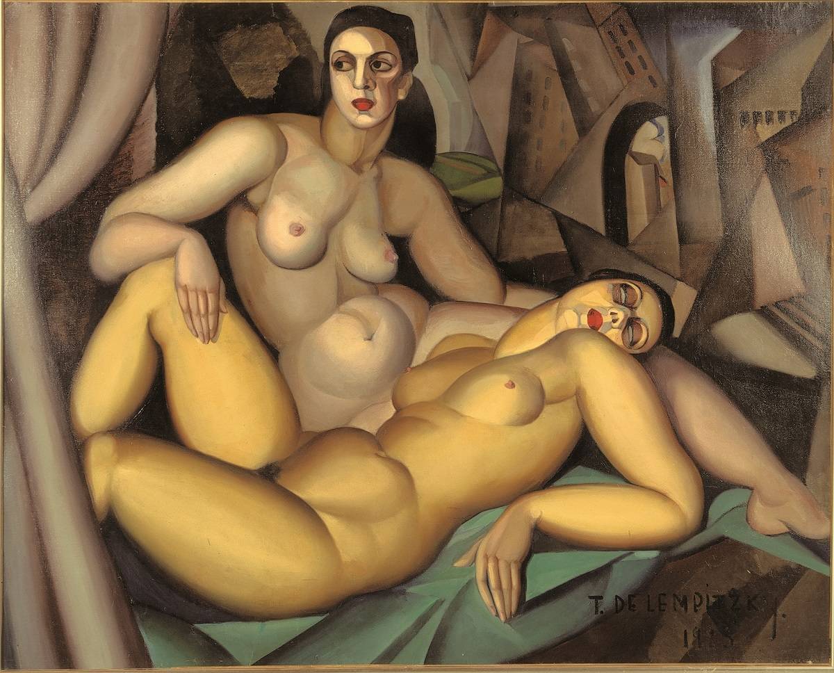 Tamara De Lempicka, Les Deux Amies,