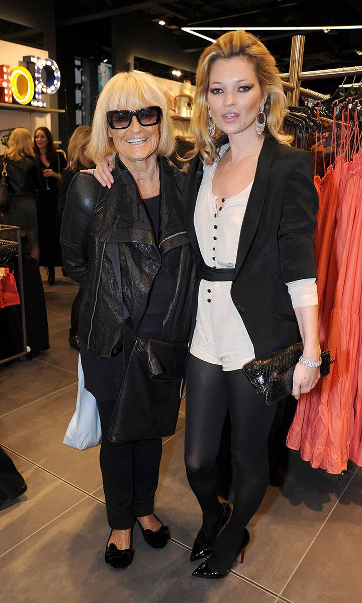 Barbara Hulanicki i Kate Moss