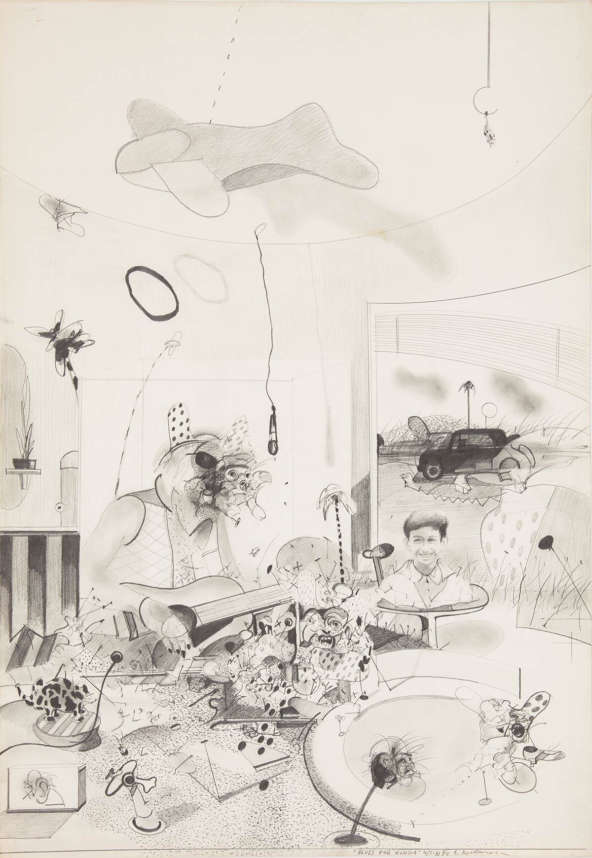 Łukasz Korolkiewicz, Blues for Kinga, 1974 (Fot. Materiały Prasowe)