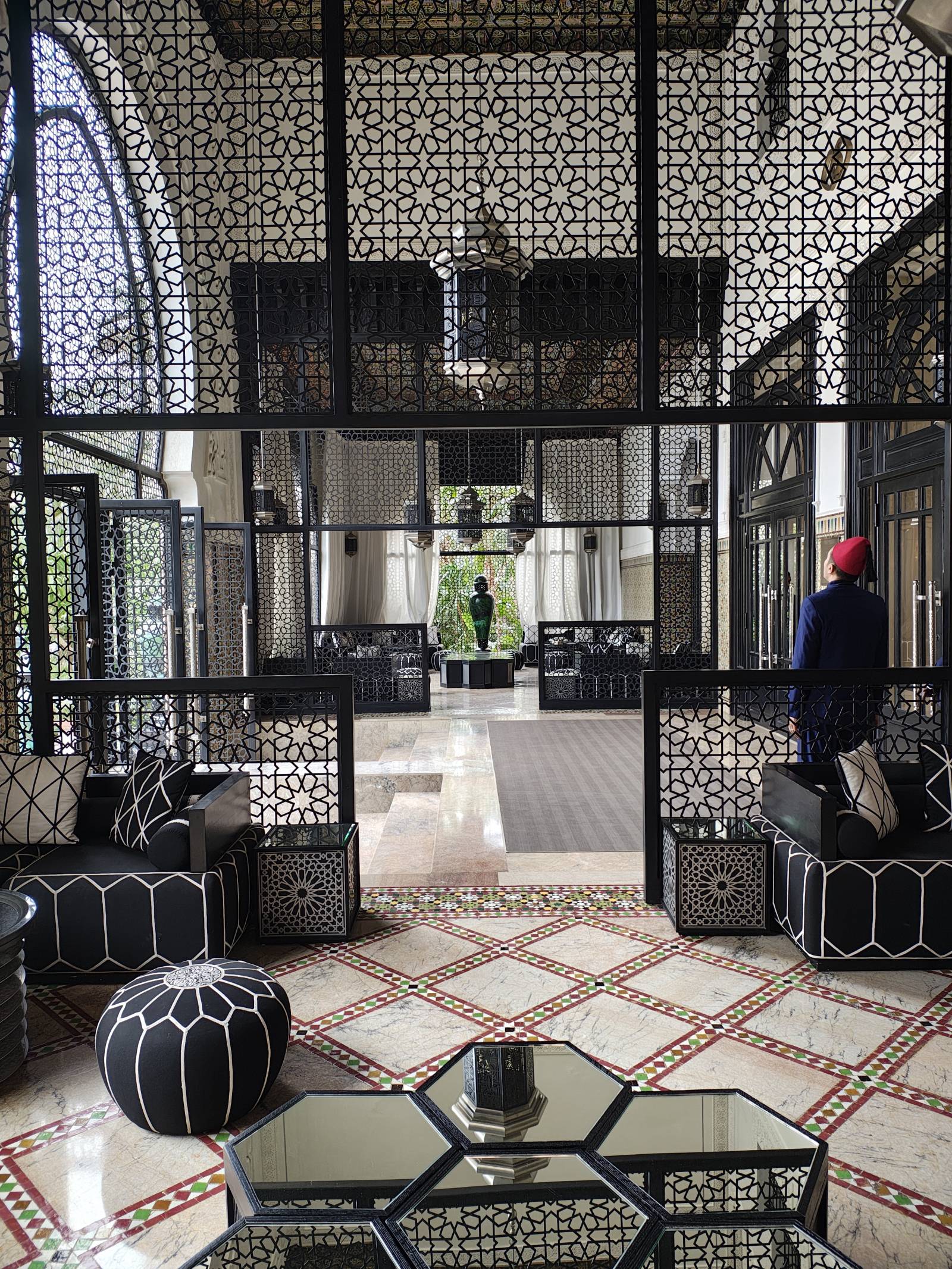 W Marrakeszu zatrzymaliśmy się w luksusowym hotelu Sofitel.