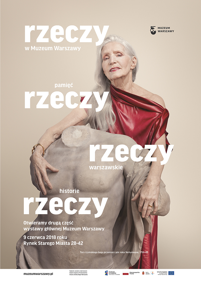 Plakat promujący Muzeum Warszawy (Fot. Materiały prasowe)