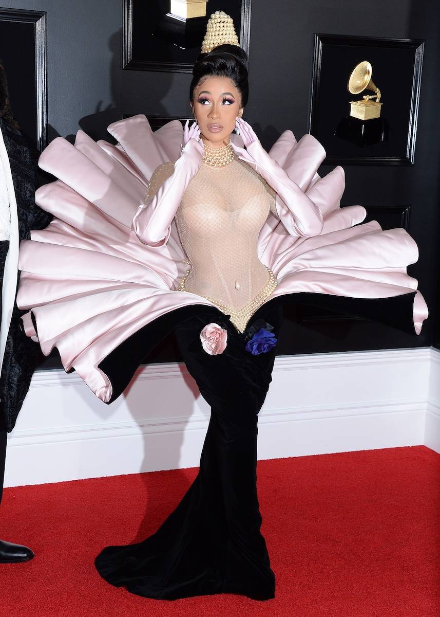 Cardi B w kreacji Thierry’ego Muglera z 1995 roku (Fot. Gilbert Flores/Broadimage/Broad Image/East News)