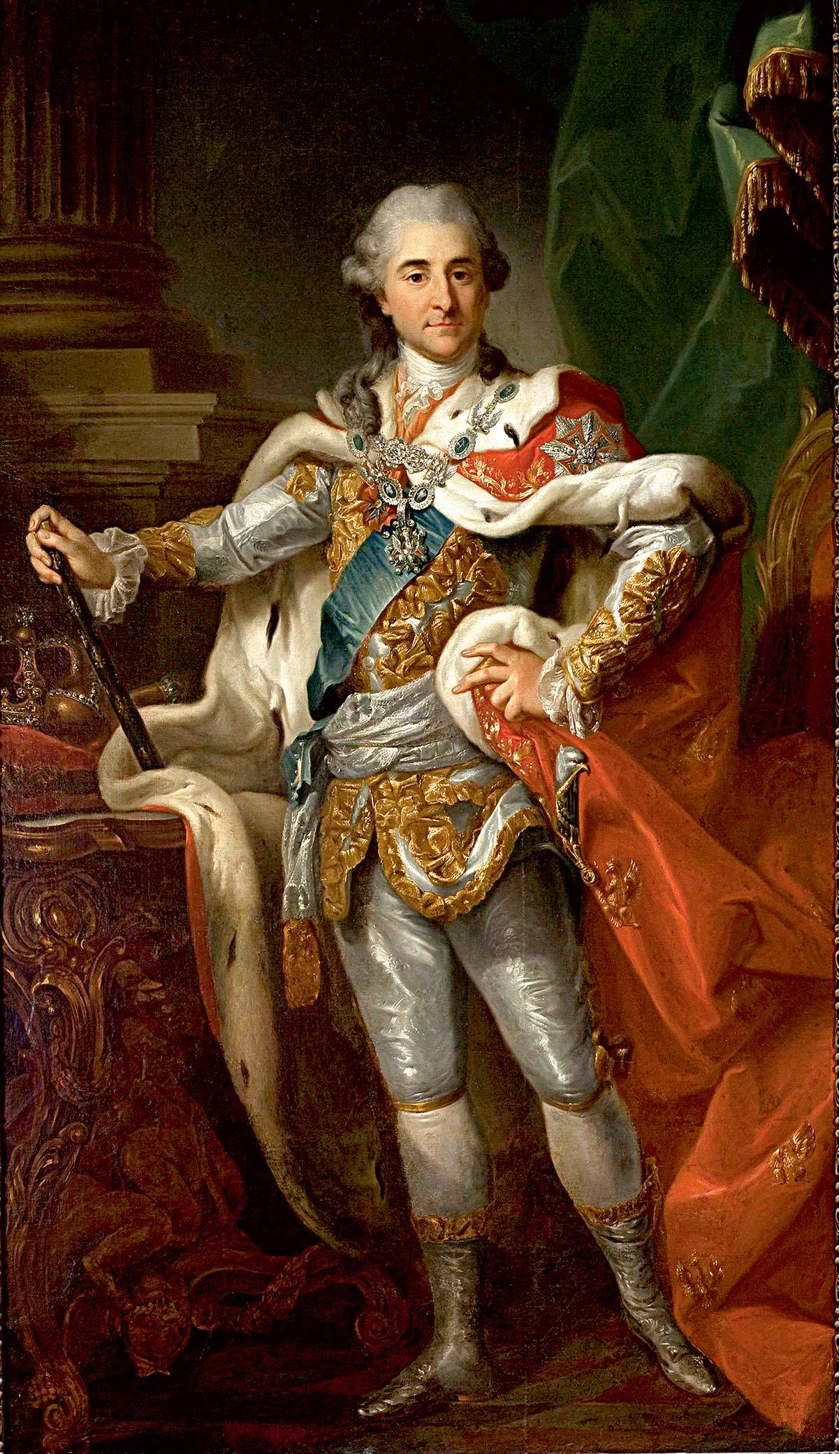 Stanisław August Poniatowski, Marcello Bacciarelli (Fot. Materiały prasowe)