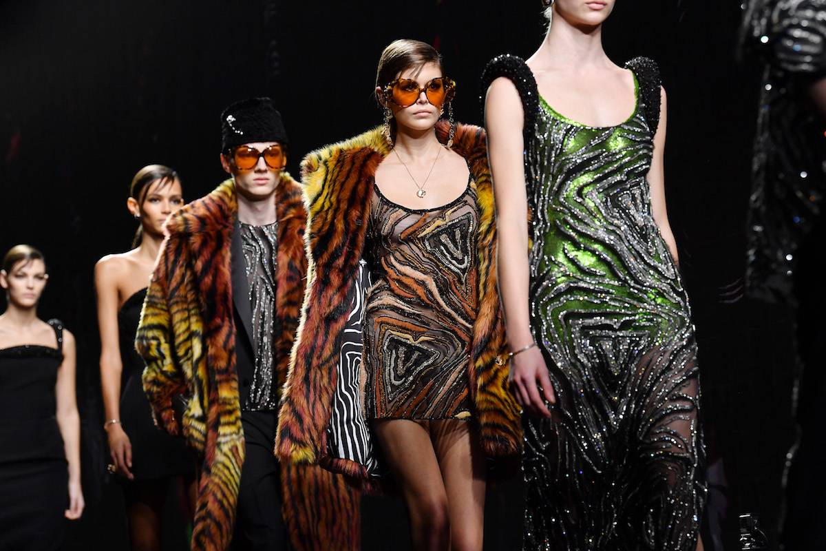 Versace jesień-zima 2020/2021 (Fot. Getty Images)