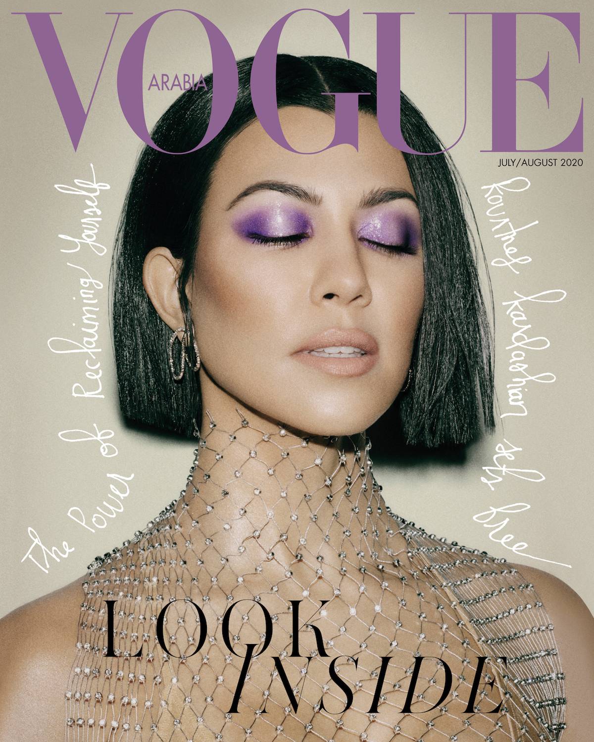 Kourtney Kardshian w Vogue Arabia / (Fot. @arvedphoto / arvid colvin-smith)