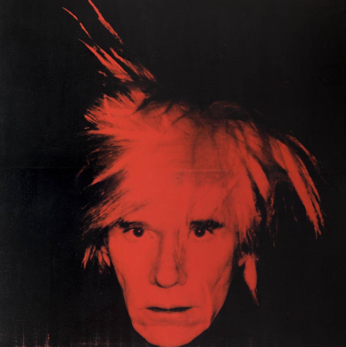 Andy Warhol Self Portrait, 1986 (Fot. 2020 The Andy Warhol Foundation for the Visual Arts, Inc. / Licensed by DACS, London)