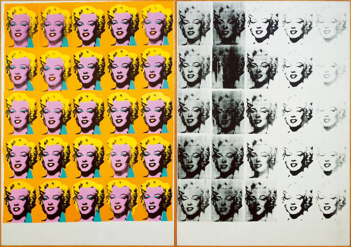 Andy Warhol Marilyn Diptych, 1962 (Fot. 2020 The Andy Warhol Foundation for the Visual Arts, Inc. / Licensed by DACS, London)