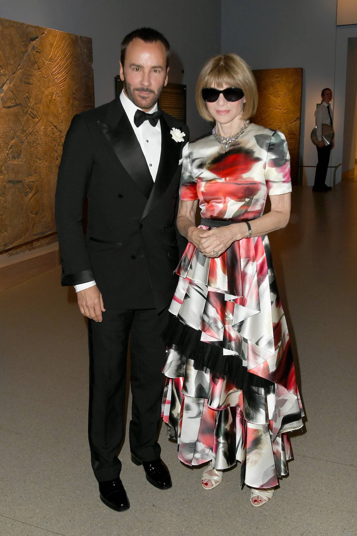 Tom Ford i Anna Wintour na CFDA Awards w 2019 roku (Fot. Nicholas Hunt/Getty Images)