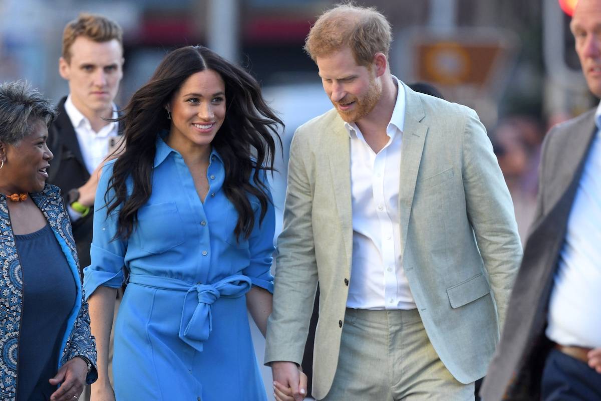 Księżna Meghan i książę Harry podczas wizyty w RPA (Fot. Karwai Tang/WireImage)