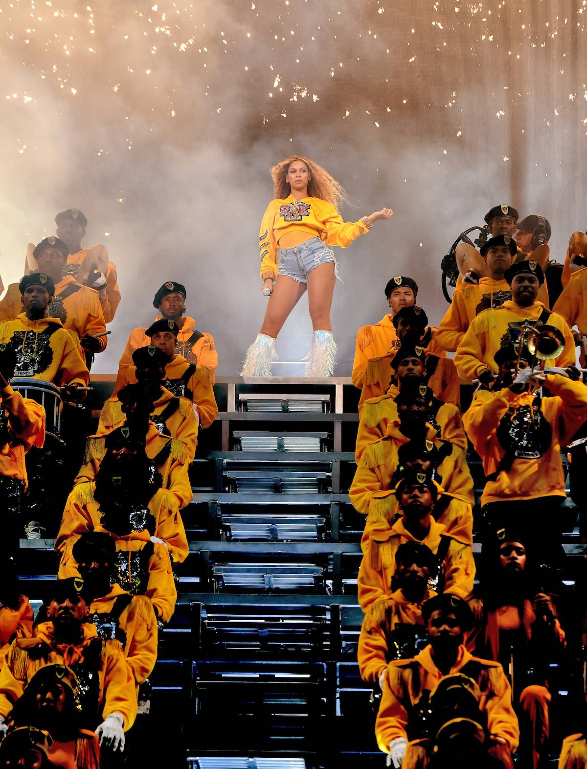 Beyoncé na festiwalu Coachella w 2018 roku (Fot. Getty Images)