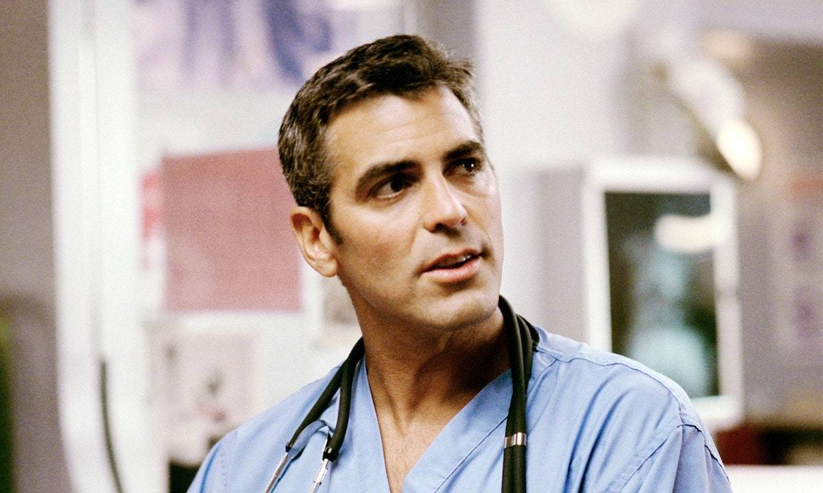 Jako dr Doug Ross w serialu „Ostry dyżur” (Fot. Harry Langdon/Getty Images)