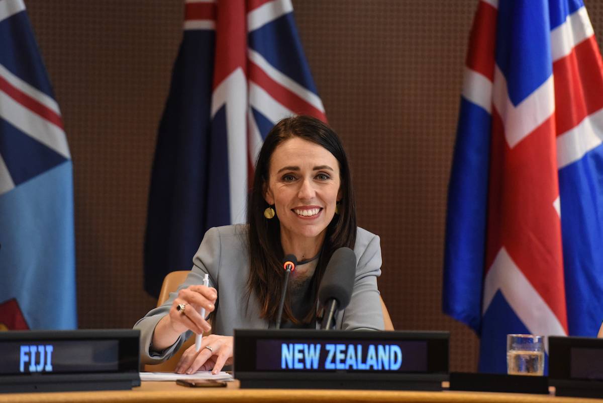 Jacinda Ardern (Fot. Stephanie Keith/Getty Images)