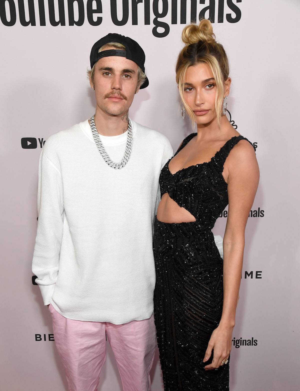 Justin Bieber i Hailey Baldwin na premierze Seasons (Fot. Kevin Mazur/Getty Images for YouTube Originals)