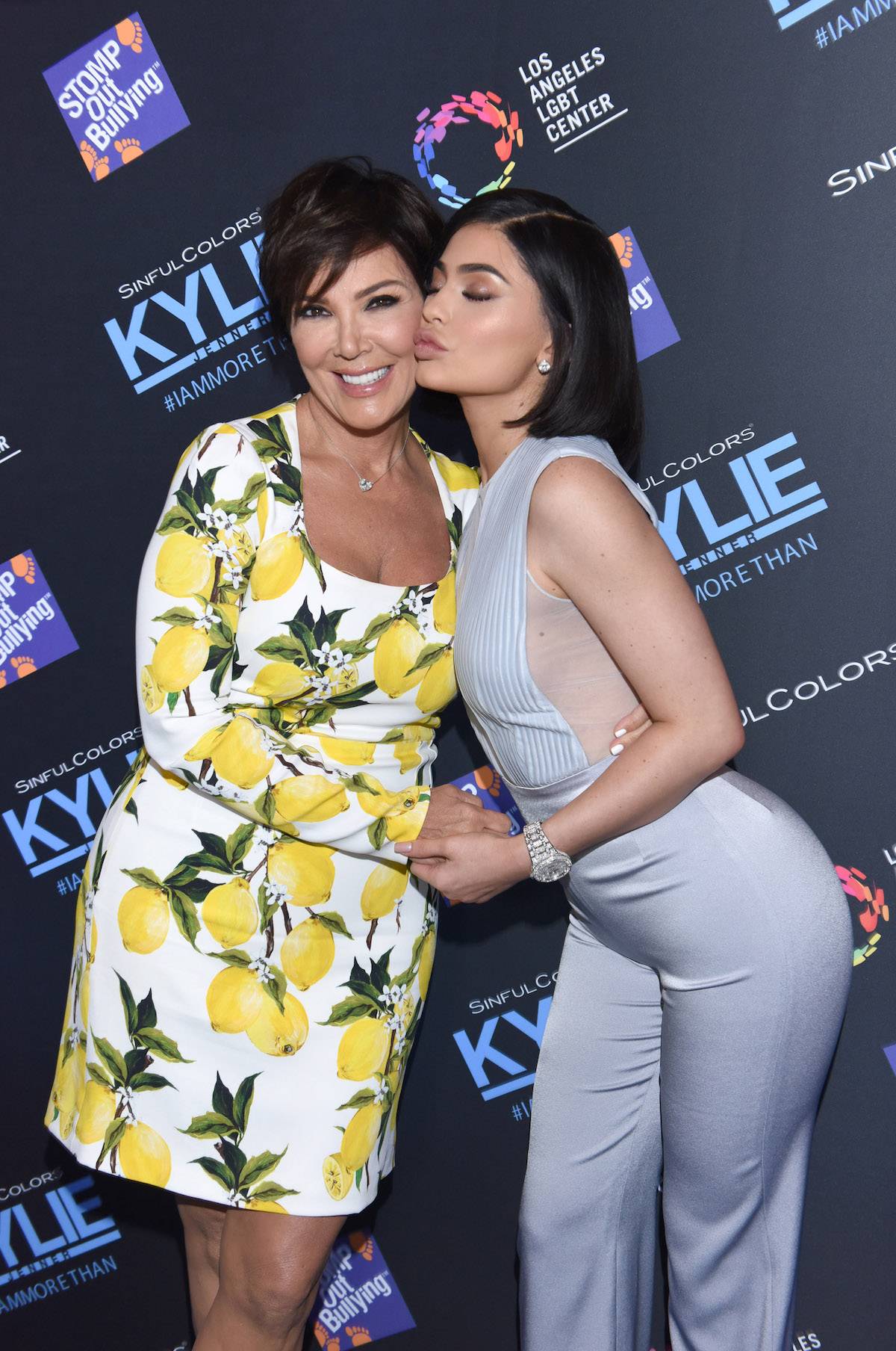 Kris i Kylie Jenner w 2016 roku (Fot. Getty Images)